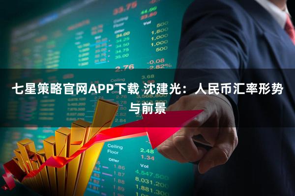七星策略官网APP下载 沈建光：人民币汇率形势与前景